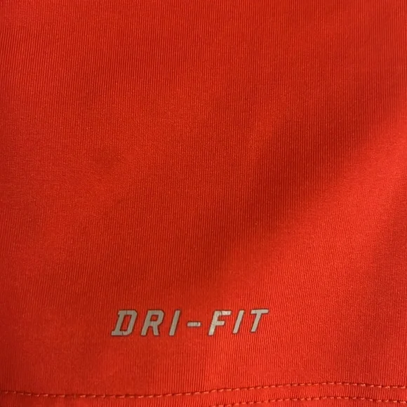 Nike Pro Women’s Medium, V-Neck Dri-Fit, Red and Black - Picture 10 of 11